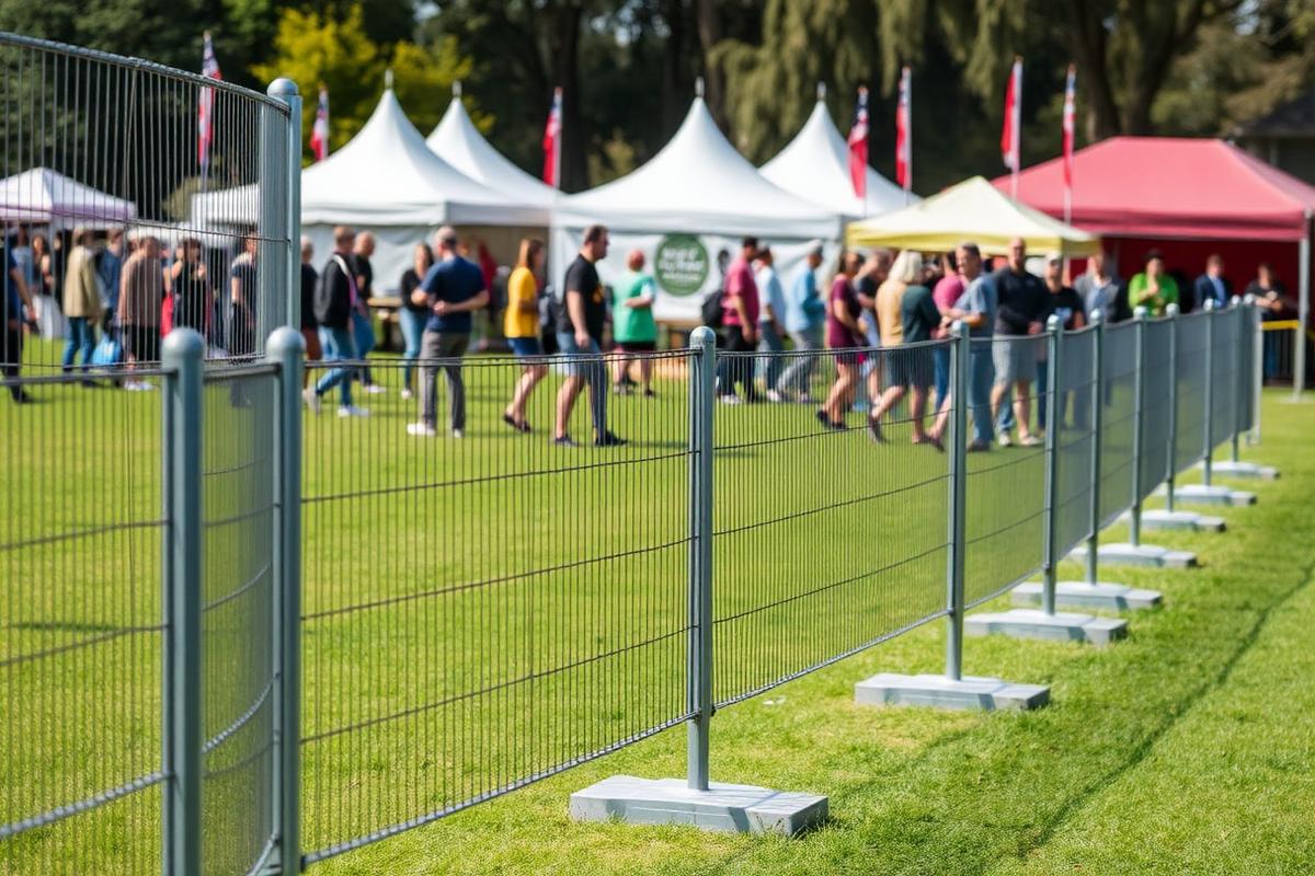 Events & crowd control — temporary fencing in Canberra